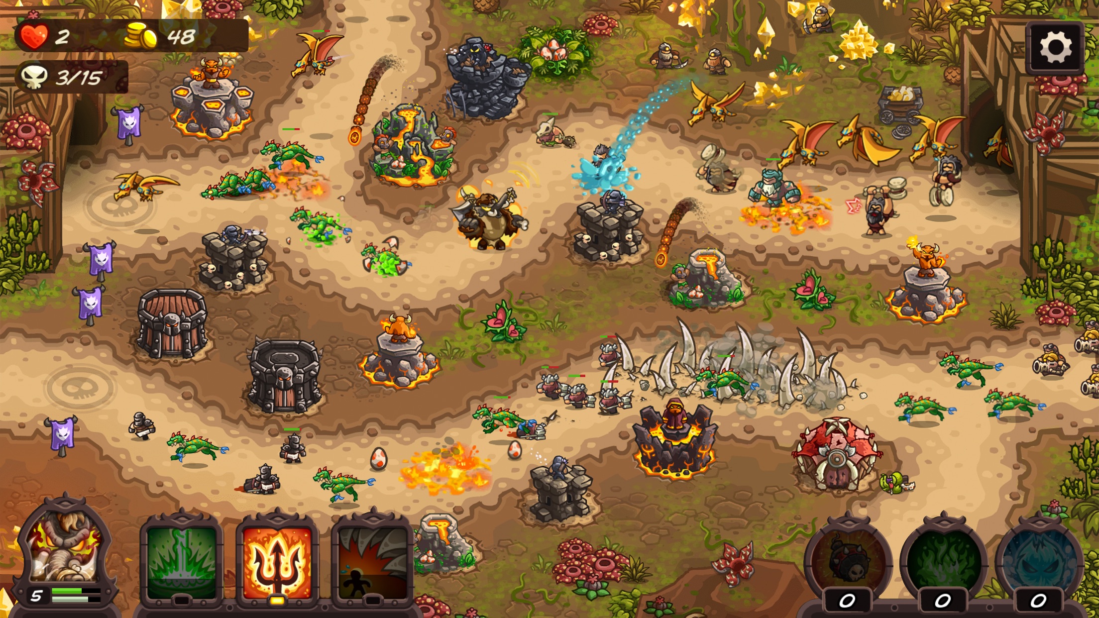 Kingdom Rush Vengeance TD+ still 3 from the store listing